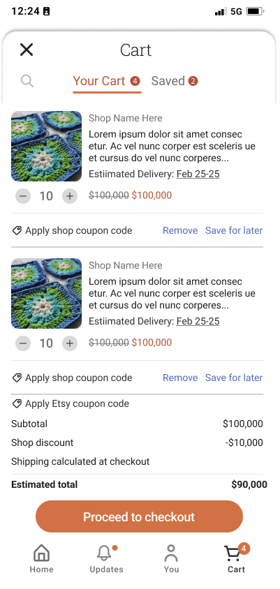 Cart — after