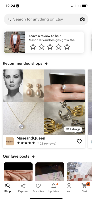 Product page — before