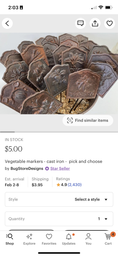 Product page — before